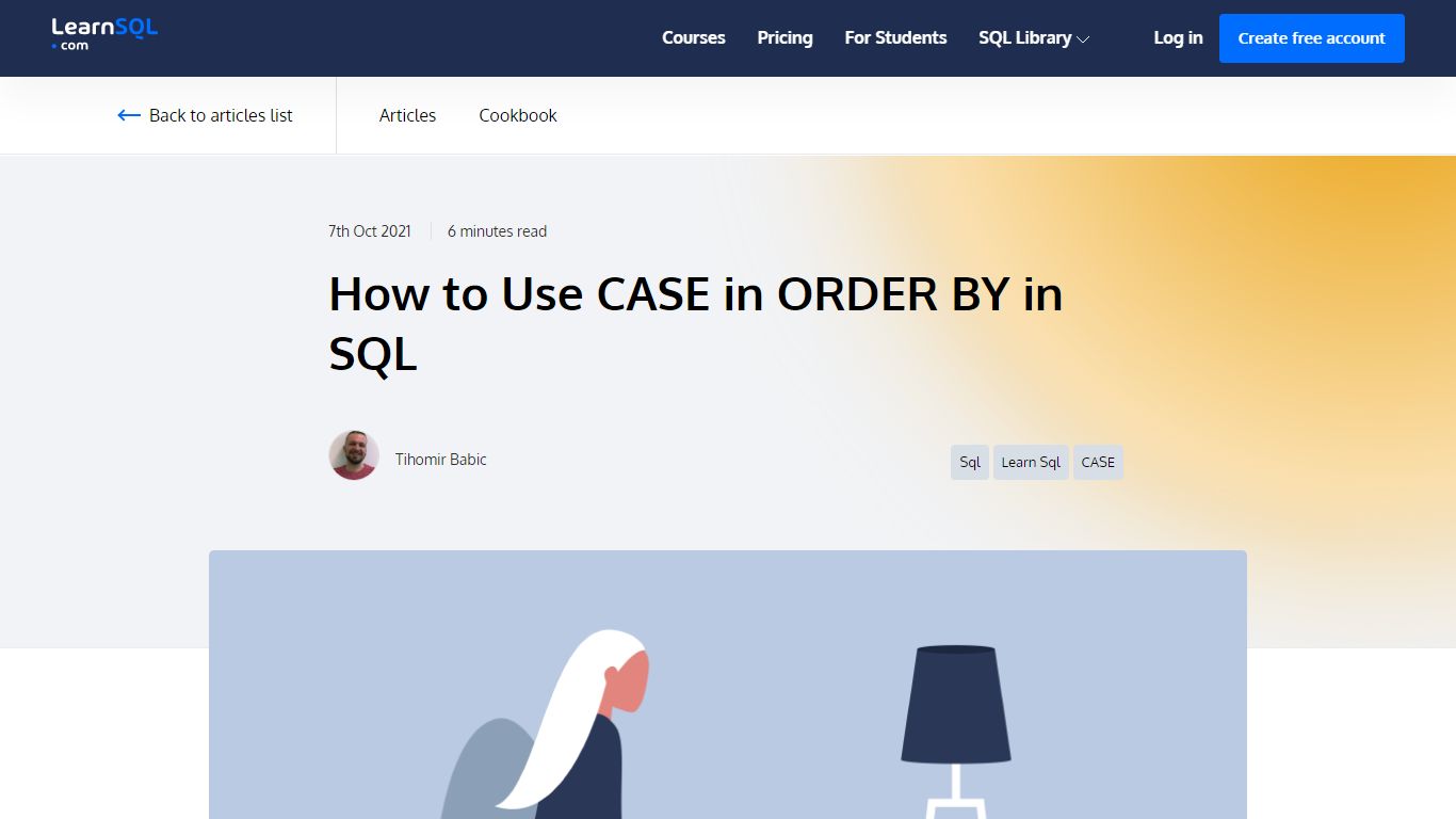 How to Use CASE in ORDER BY in SQL | LearnSQL.com